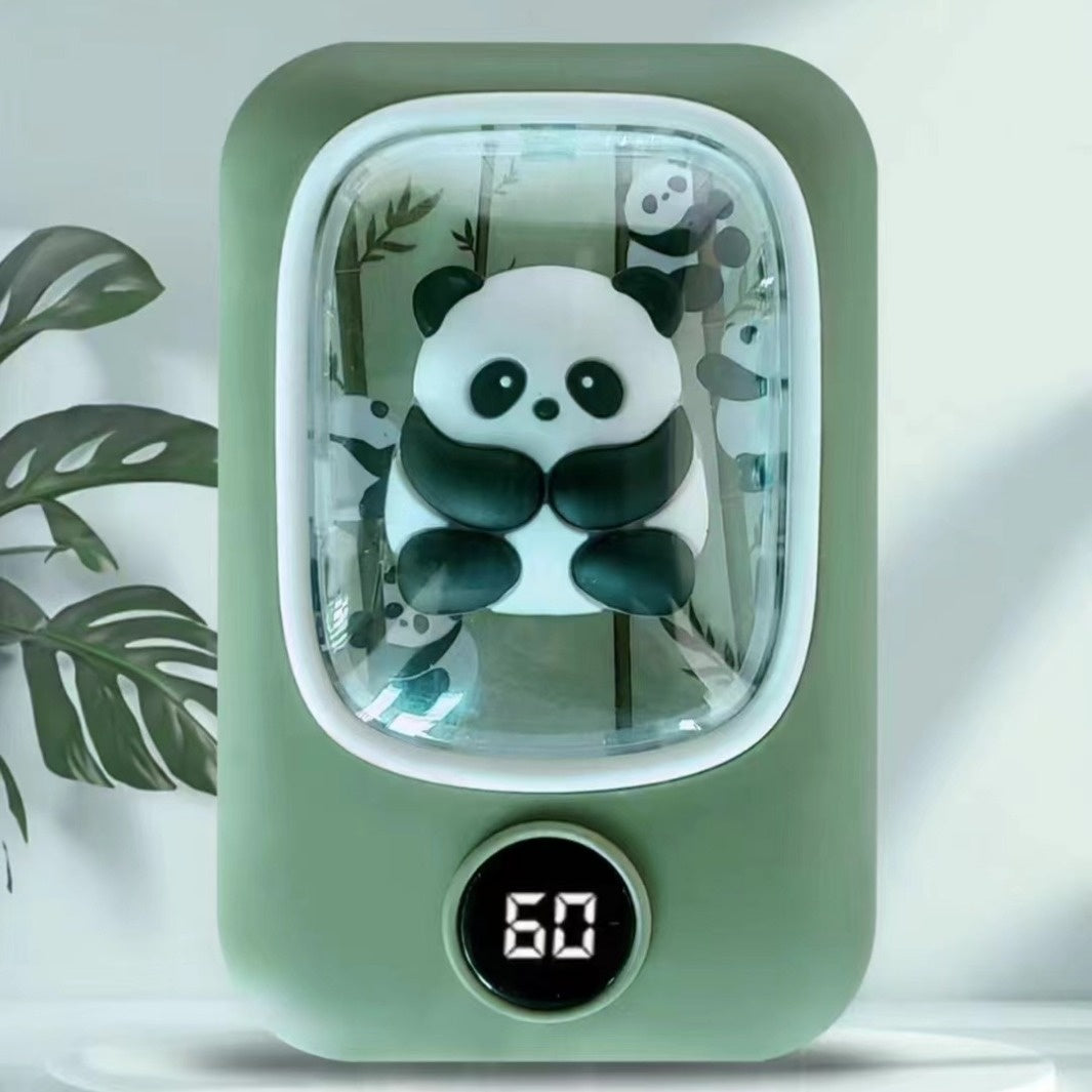 Calentador de manos Panda recargable con 3 temperaturas