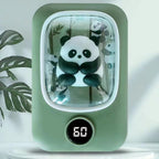 Calentador de manos Panda en verde
